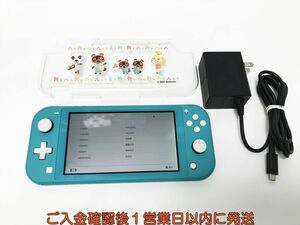 【1円】任天堂 Nintendo Switch Lite 本体 ターコイズ 初期化/動作確認済 ニンテンドー スイッチライト G06-037os/F3