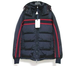 新品★国内正規品★MONCLER★モンクレール★ダウンジャケット★Richard padded jacket★メンズ★サイズ4★ネイビー