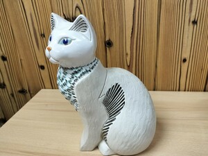 ★ウルグアイ製　リンコナダ　アンゴラ　キャット　猫　ねこ　置物　Limited3000　コレクション　オブジェ　インテリア★