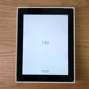 iPad（第4世代） MD523J/A Wi-Fi Cellular 32GB