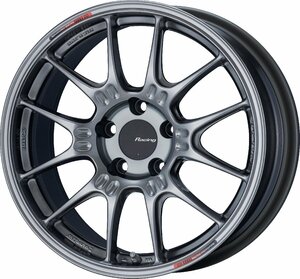 新品4本価格 エンケイ ENKEI GTC02 17x 8.0J (8J) +40 (ET40) 5穴 PCD 114.3 Hyper Silver(シルバー）