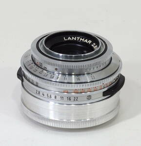 Voigtlander Lanthar 50mm f/2.8 L39マウント改造