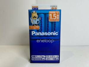 【OFS429YS】Panasonic パナソニック 単3形エネループ4本付 急速充電器セット K-KJ85MCC40（充電器＋単3形 4本） 未使用保管品