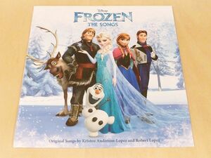 未開封 アナと雪の女王 サントラ LP OST Frozen The Songs Let It Go Kristen Anderson Lopez And Robert Walt Disney ディズニー アニメ