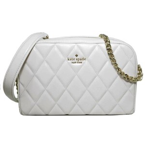 ケイトスペード ショルダーバッグ kate spade キャリー ミニ カメラ レザー キルティング KG425 100 斜め掛け アウトレット レディース