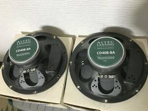 ALTEC LANSING アルテック CD408-8A スピーカー ペア 動作品 即決