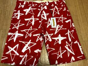 LOUDMOUTH(ラウドマウス)春夏 UVカット ストレッチ 星柄ショートパンツ 762-310-1(324)８６