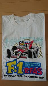 未使用(極美品)F1 FORMULA1 WORLD CHAMPIONSHIP(F1 RFAS NETWORK) Tシャツ(半袖)Lサイズ/F1フォーミュラ1 ワールドチャンピオンシップ/人気