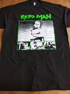 REPO MAN レポマン 映画 Tシャツ 黒L / アレックス・コックス Alex Cox Iggy pop black flag suicidal tendencies
