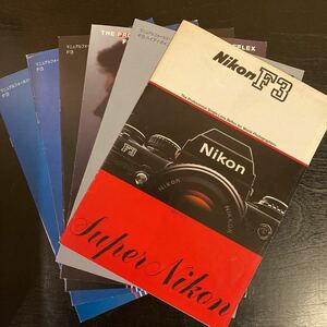 中古 Nikon ニコン F3 歴代カタログ6冊セット