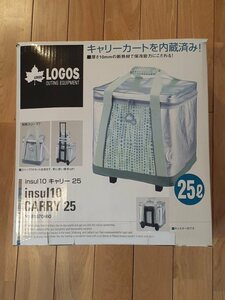 LOGOS　ロゴス　insul10 CARRY 25　キャリークーラー　81670460　未使用品