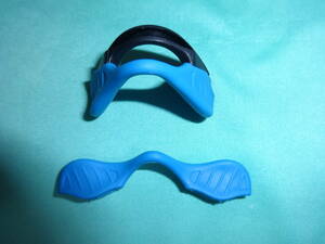 ★ Mフレーム2.0用 ノーズパッド２種セット Nose Pad for Oakley M Frame 2.0　SKY BLUE
