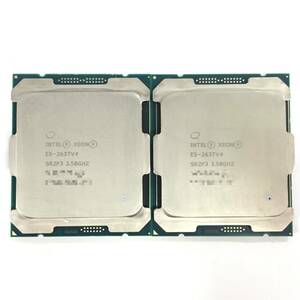 S6020563 INTEL XEON E5-2637V4 3.50GHz CPU 2点【中古動作品、複数出品】