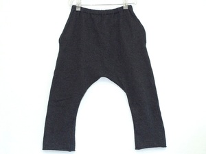 R&D.M.Co- オールドマンズテーラー KNIT SARROUEL PANTS 圧縮ウールサルエルパンツ　No4467 グレー