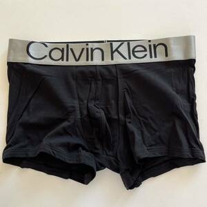 Calvin klein カルバンクライン メンズボクサー　L(M) ブラック　黒　コットンストレッチ　ボクサーパンツ メンズパンツ 男性インナー