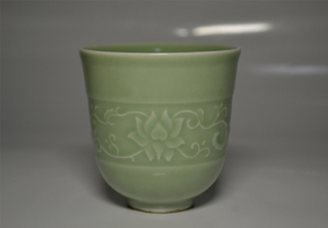 中国美術　コップ　茶杯　茶道具　中国古玩　置物　