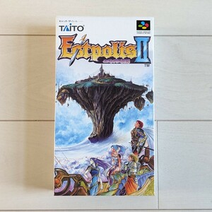 エストポリス伝記2　スーパーファミコン　スーファミ　SFC　レトロゲーム