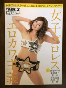 女子プロレス エロカワ主義 週刊プロレスEXTRA Vol.1 愛川ゆず季 華名 紫雷イオ 真琴 スターダム 写真集 プロレスラー stardom