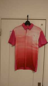 プーマ　ゴルフ　ウェア　ポロシャツ　Sサイズ　ピンク