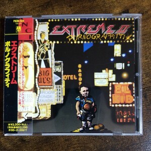 【国内盤CD帯付き】エクストリーム　ポルノグラフィティ　EXTREME　EXTREMEⅡ:PORNOGRAFFITTI　1993年国内再発　管理番号J