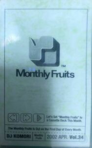 [MIXTAPE]DJ KOMORI/Monthly Fruits Vol.34(ocean