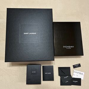 SAINT LAURENT 空箱　3箱　サンローラン BOX 空き箱　箱　化粧箱　36×31×13 13×10×5 26.5×21.5×6