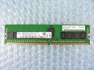 1OMK // 8GB DDR4 19200 PC4-2400T-RE1 Registered RDIMM 2Rx8 HMA41GR7AFR8N-UH H0102-0687-00001 // NEC iStorage NS500Rh 取外