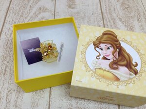 ◇ディズニー 美女と野獣 SWAROVSKI スワロフスキー ヘアアクセサリー ベル イエロー 3P62 【60】