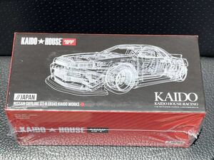 MINI GT ミニGT 1/64 KAIDO HOUSE 日産 スカイライン R34 GT-R KAIDO WORKS 2023 静岡ホビーショー 限定 KHMG057