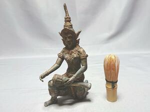コレクター収集品　ガンダーラ美術　ミャンマー　古銅　仏　