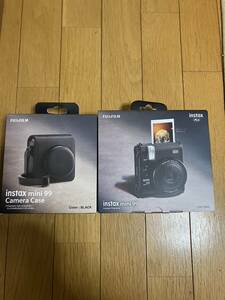 【チェキ】FUJIFILM INSTAX mini99　カメラケース ブラック 新品未使用 国内正規品
