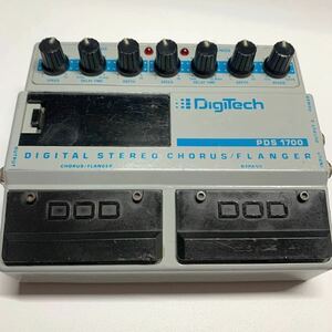 レアエフェクター 動作品 DigiTech DOD PDS 1700 Digital Stereo Chorus Flanger デジテック コーラスフランジャー ビンテージ MADE IN USA