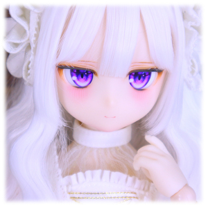 【さにさにむーん】DDH-29 カスタムヘッド　セミホワイト肌＋ディーラー様製アイ付　MDD　ドルフィードリーム