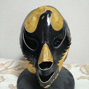 ミルマスカラス　ロペス製マスク　タグ付き　鷲マスク　2000年代CMLLジャパン参戦時同一モデル マスク ミル マスカラス