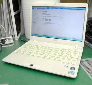 T10974ジャンク Fujitsu LIFEBOOK SH54/E FMVS54EWG corei3 2GB×2 13.3inch 