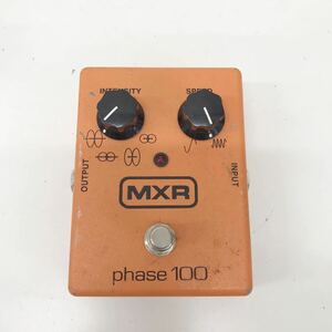 refle● 動作未確認　MXR Phase 100 フェイザー エレキギター エフェクター ジャンク