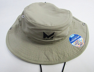 MISSION ミッション 109192 アウトドア用品 COOLING BUCKET HAT ベージュ