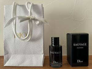 Diorブティック購入Dior SAUVAGE EAU DE TOILETTE 60ML ディオールソバージュオードトワレ60ML