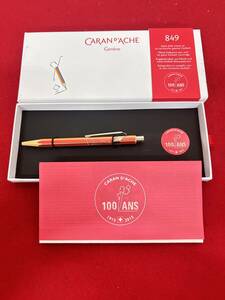 M-6077 【同梱不可】980円～ 中古品　Caran ｄ’ACHE/カランダッシュ　ボールペン　849　100周年記念　筆記用具　文房具　