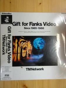 ♪TMネットワーク♪LD 『Gift for Fanks VIDEO since 1985』