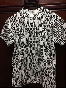 コムデギャルソン ロゴTシャツ クリスマス COMME des GARCONS 半袖Tシャツ Mサイズ ギャルソン GUCCI BURBERRY MAISON MARGIELA GAULTIER