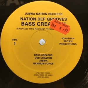 【HMV渋谷】NATION DEF GROOVES NATION DEF GROOVES READ MORE/BASS CREATOR!!(NONE)