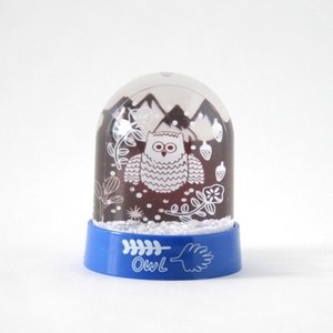 Circus Boy Band Water Globe mini owl スノードーム 韓国雑貨 新品