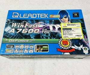 □【未使用品】WinFast A7600GT TDH 256MB グラフィックスボード GeForce 7600GT パソコン部品 ビデオカード / 264105/424-9