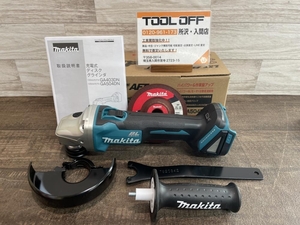 009▼未使用品▼マキタ makita 125mm充電式ディスクグラインダ GA504DZN 18V 本体のみ