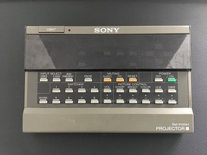 レ VPH-1044QJ SONY 3管プロジェクターリモコン RM-PJ1044