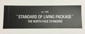 非売品ノベルティ　THE NORTH FACE STANDARD ステッカー PURPLE LABEL スタンダード nanamica ナナミカ パープルレーベル