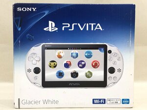 △【8】初期化済み SONY PSVITA PCH-2000 ZA22 グレイシャー・ホワイト ソニー 同梱不可 1円スタート