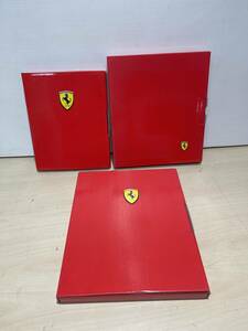 F1★　フェラーリ　ギフトBOX三個　◆プレゼント用に部屋のインテリアに