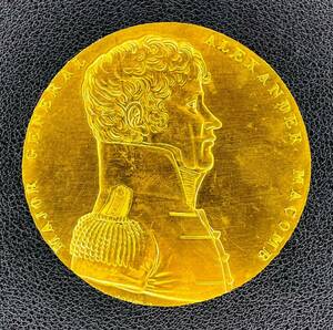 古銭　金貨　巨大金貨　1814 年英雄アレキサンダー・マコーム記念コイン /30
